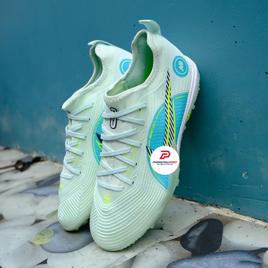 Giày Đá Bóng Mercurial Vapor 14 Pro Xanh lá Mạ TF | Đế giày có đệm êm ái