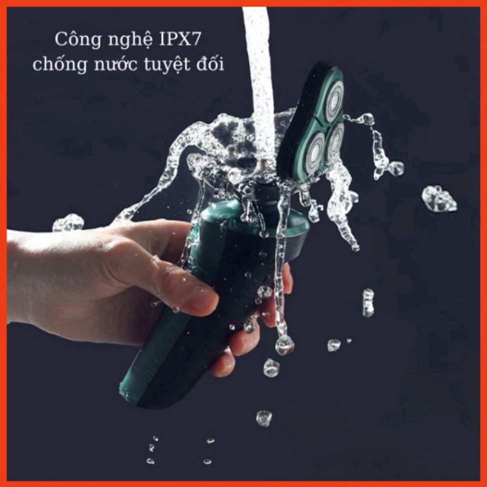 Máy Cạo Râu đazinăng 9D SHAVER screen chỉ ra LED Dao Cạo Nổi 3 cổng sạc cho iPhone 4/4S/5/5S và các loại máy Samsu Hot