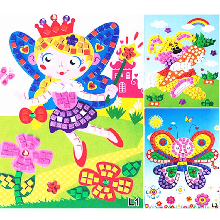 Tranh xốp trang trí cho trẻ quà tặng học sinh