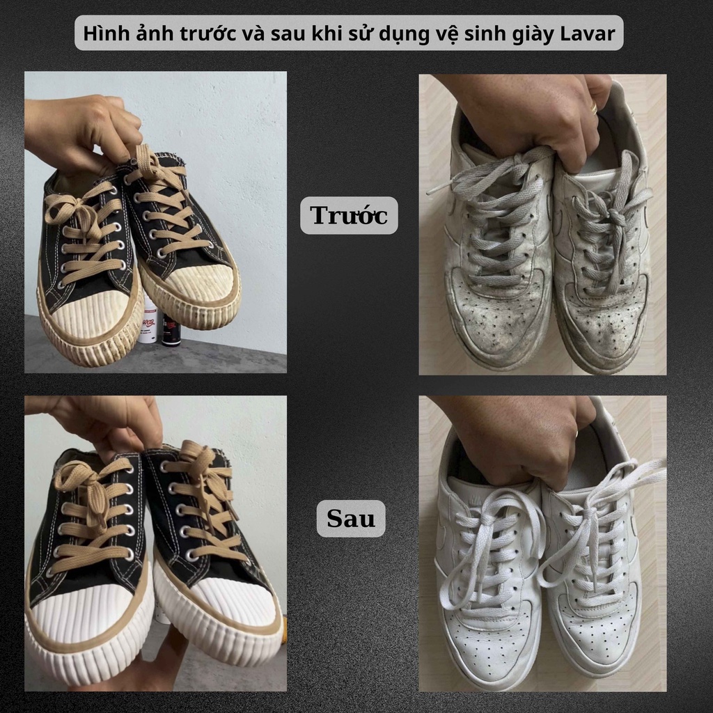 Bộ vệ sinh làm sạch giày Lavar