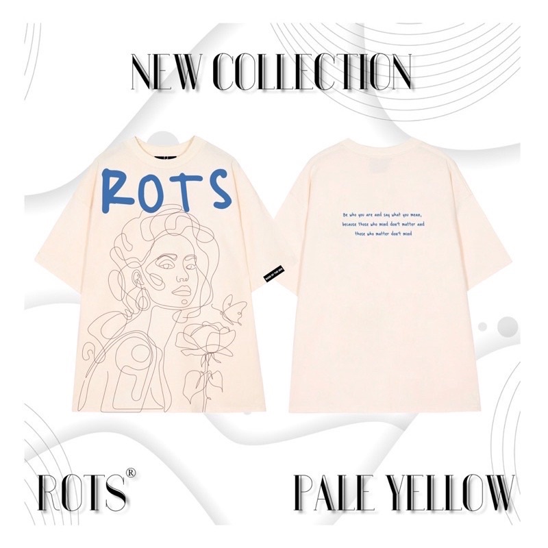 PASS - Áo thun unisex form rộng ROTS “onelinegirl”