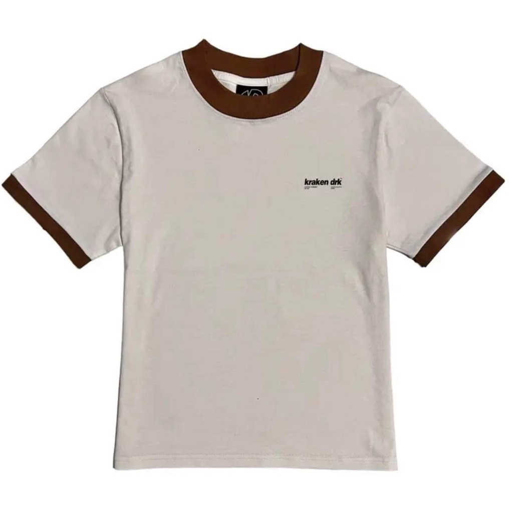 Áo Thun Baby Tee Phối Màu Viền Nâu/Đen Mẫu Mới 2023 𝑩𝒚𝒄𝒂𝒎𝒄𝒂𝒎