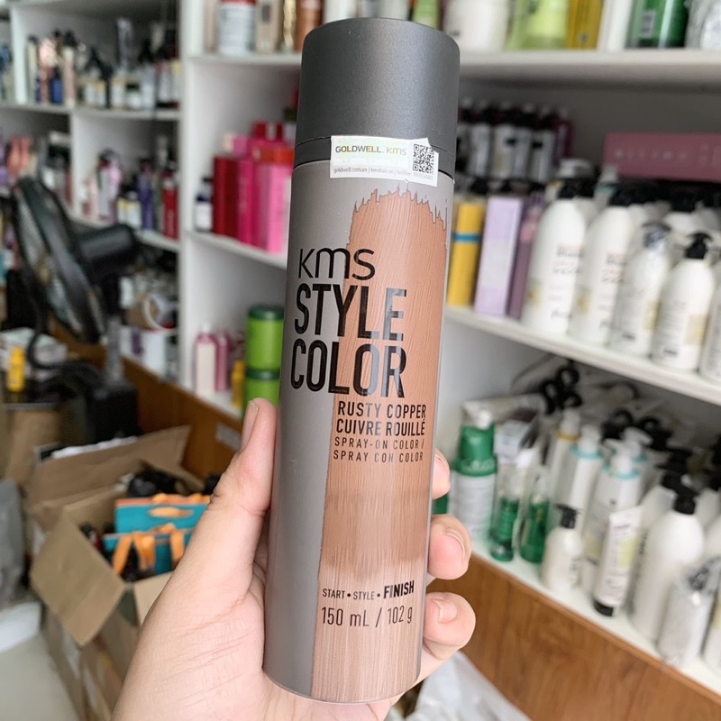 🇩🇪🇩🇪🇩🇪MÀU NHUỘM TÓC DẠNG XỊT THỜI TRANG KMS STYLE COLOR 150ML