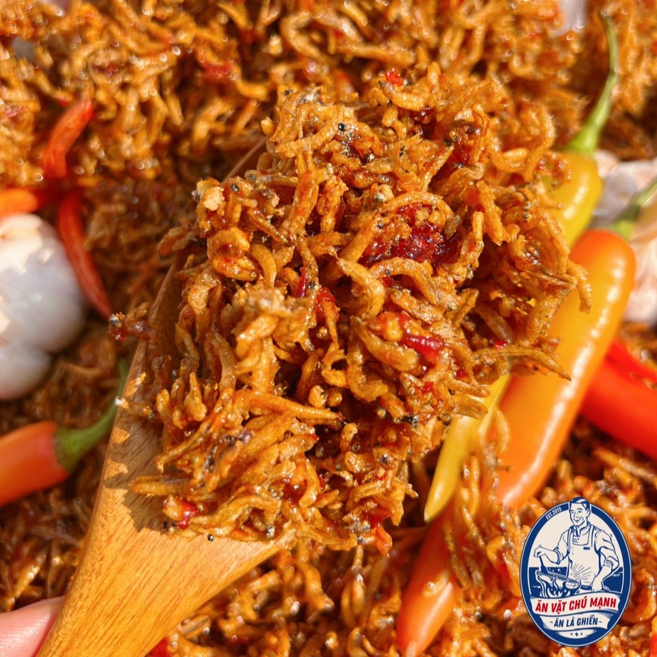 Cá Cơm Sữa Rim Giòn