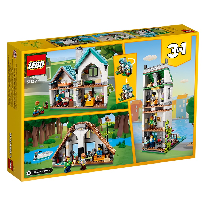 Đồ Chơi Lắp Ráp LEGO Ngôi Nhà Trên Biển 31139 (808 chi tiết)