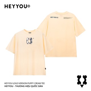 Áo thun Heyyou! Logo Version Puppy Cream