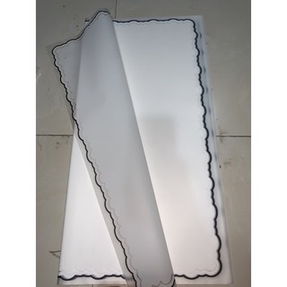 Giấy bóng mờ viềng gợn sóng
