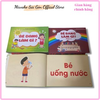 Học liệu Bé đang làm gì