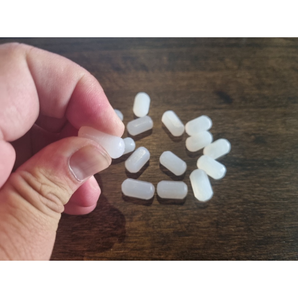 01 viên Bi Lục Lăng Silicone size 8mm
