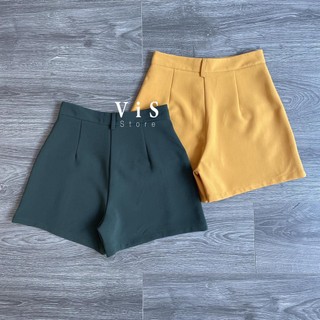 quần short nữ vải tây