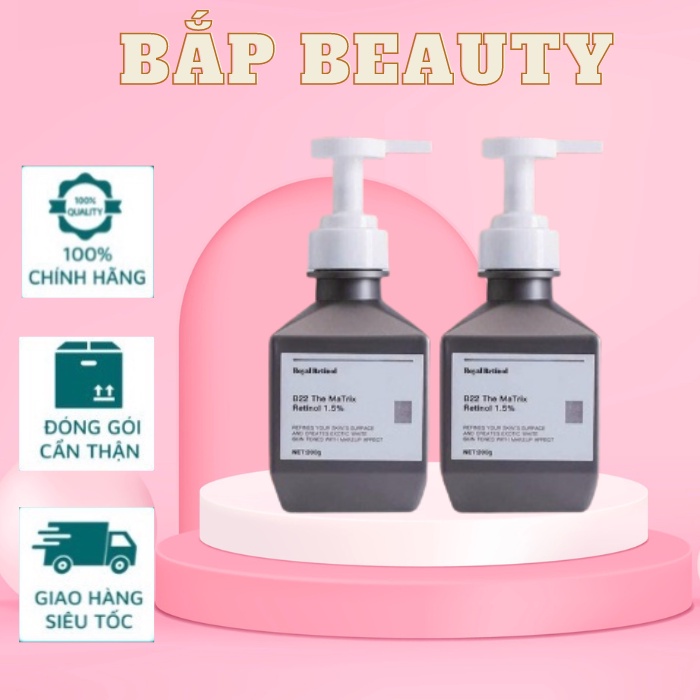 Kem Ủ Trắng B22 Re tinol 1.5% The Matrix Kem Ủ Kí ch Trắng Body The Matrix 200g