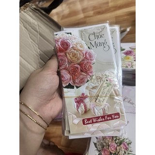 Thiệp chúc mừng loại vừa