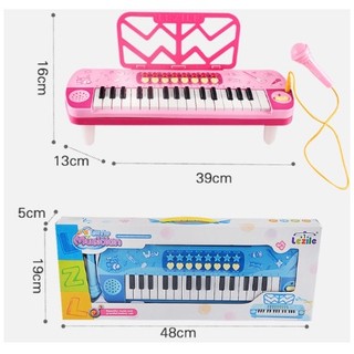 Đồ chơi đàn piano cho bé có đèn nhạc và micro chuẩn âm