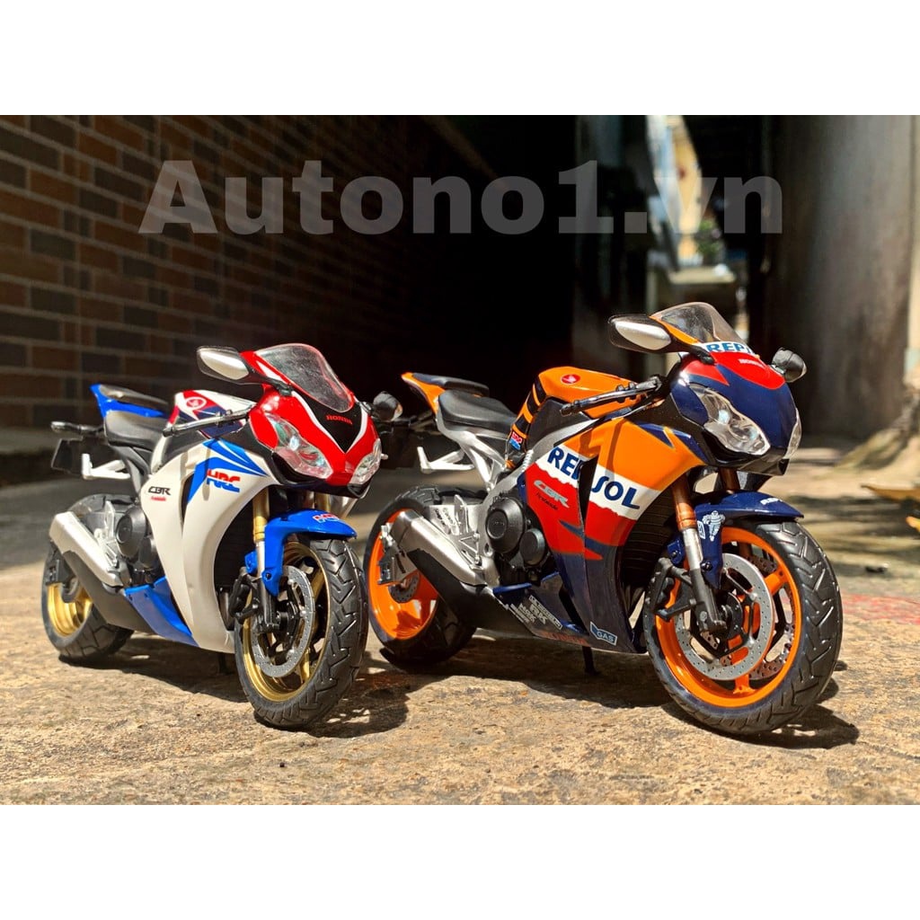 Mô hình xe Honda Cbr 1000rr-r fireblade sp HRC 1:12 1:12 Maisto Alloy Joycity