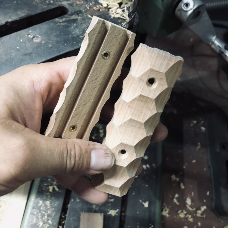 Tay nắm gỗ ấm nước snowpeak