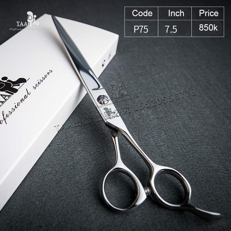 Kéo TAA thẳng 7.0inch cắt tỉa lông chuyên dụng Grooming cho thú cưng  - Kimi Pet