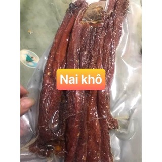 1 KG Thịt Nai Gác Bếp 500gr[Tặng Kèm Chẩm Chéo Chấm Siêu Ngon]