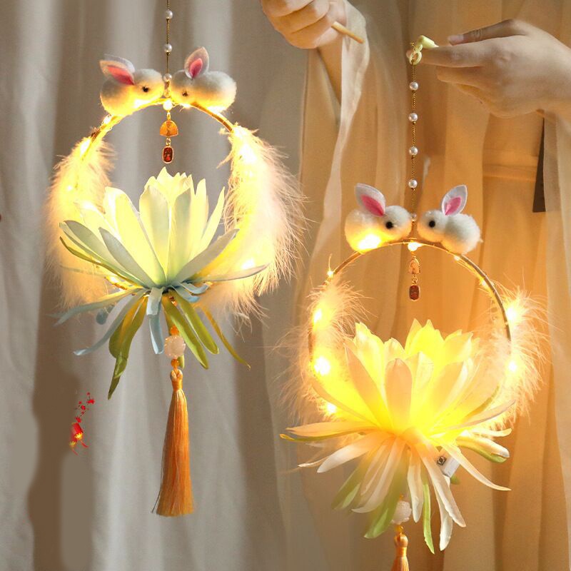 SẴN Lồng Đèn Hot Trend 2023 Hoa Sen Handmade, Đèn Lồng Trung Thu Cầm Tay, Decor, Sống Ảo, Trang Trí