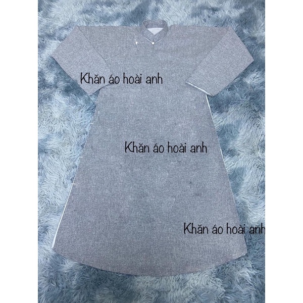 Áo ngũ thân mặc đi lễ_khăn áo hầu Hoài Anh