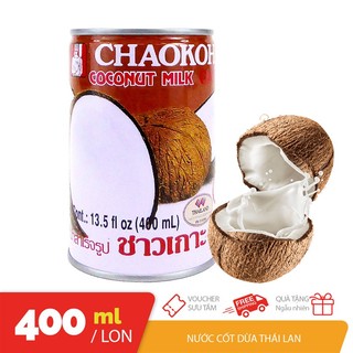 Nước cốt dừa ChaoKoh Coconut Cream 400ml Thái Lan