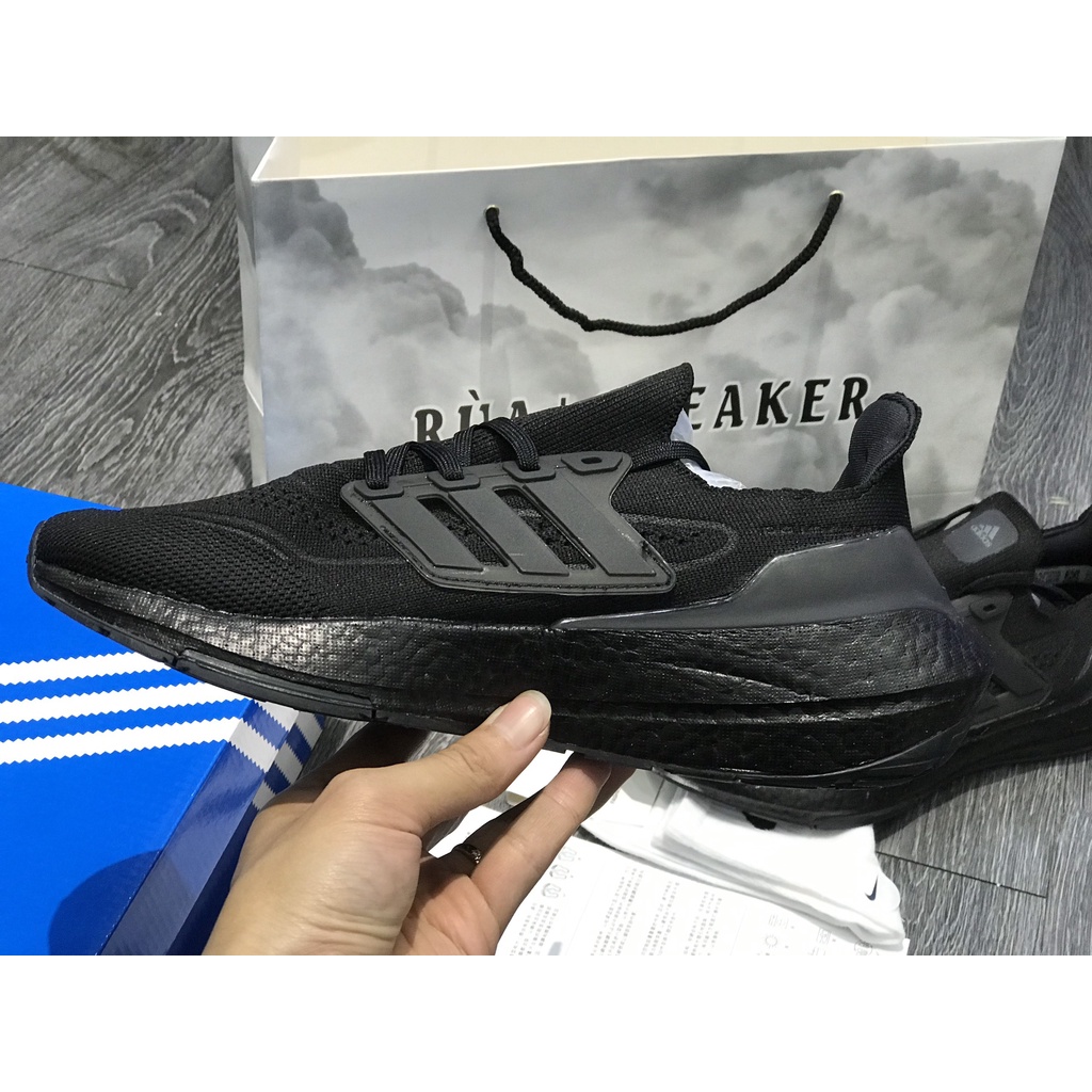 Siêu Phẩm Giày Thể Thao Sneaker UTra/Bost 7.0 Full Đen Đế Ép Siêu Hot Cao Cấp Ảnh Thật + freeship + Tặng Tất