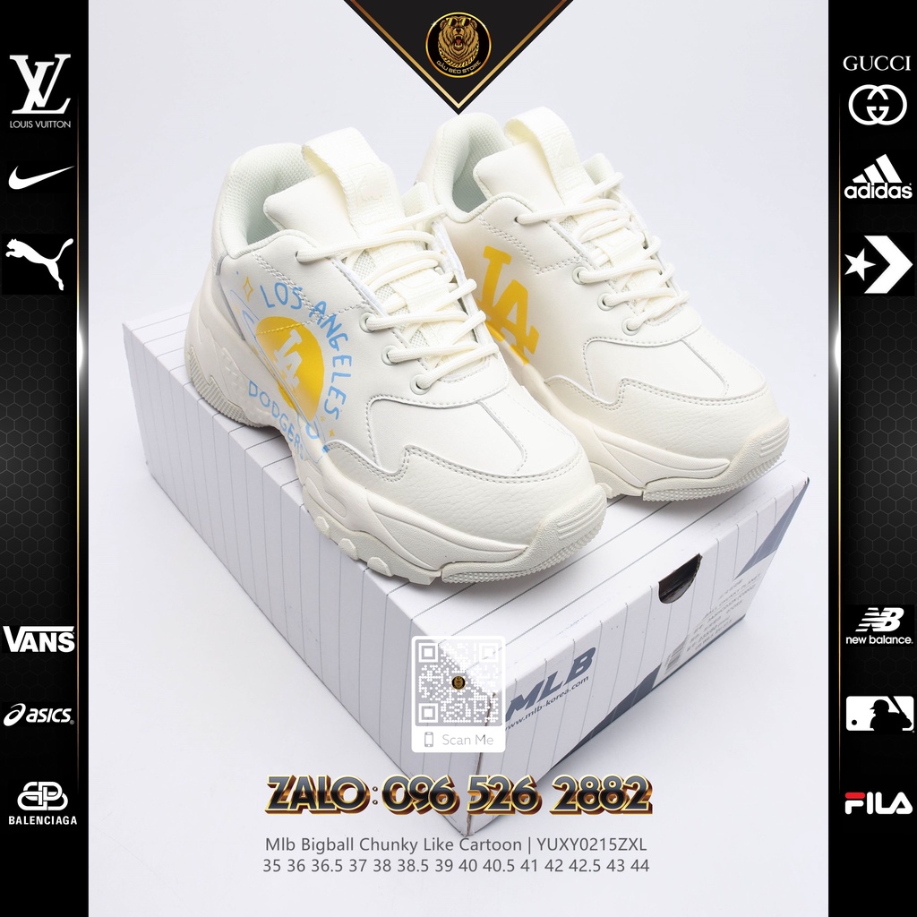 Giày Best Quality YUXY0215 *_Dodgers x MLB Bigball Chukky Lite_* Sneaker từ POIZON