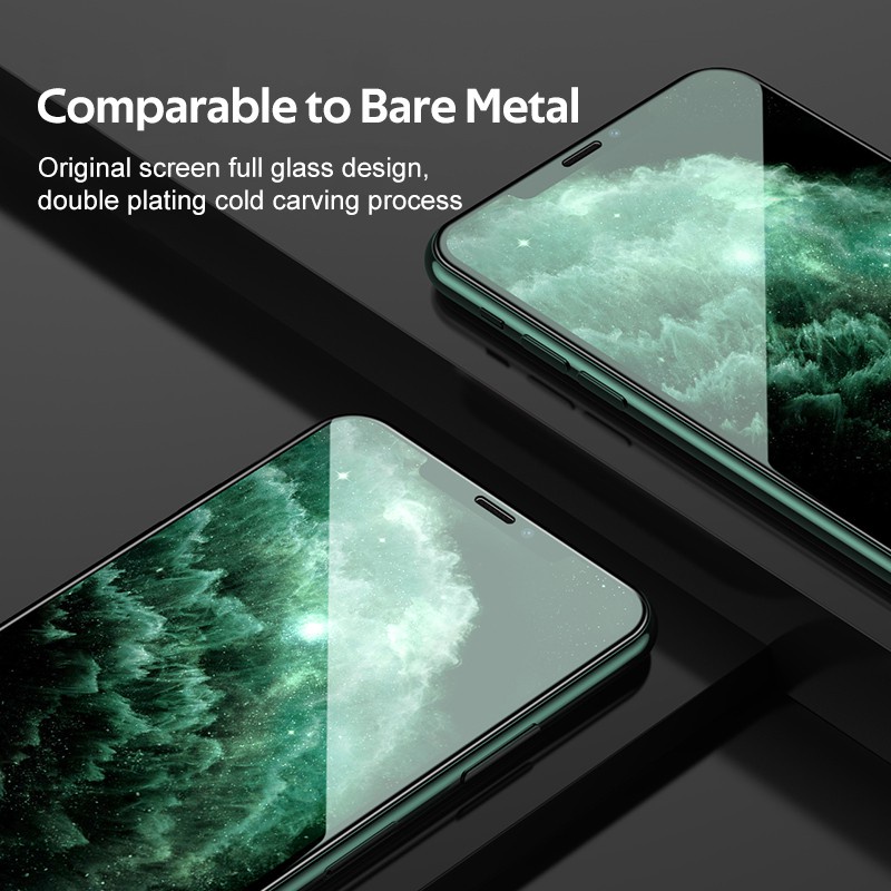 Cường Lực Full Màn Hình Chống Ánh Sáng Xanh Dành Cho IP - Hạn Chế Bám Vân Tay- Chính Hãng NEXTAGE