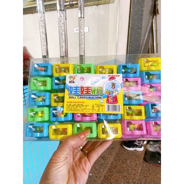 Khay 30 chiếc máy bắn kẹo siêu xinh