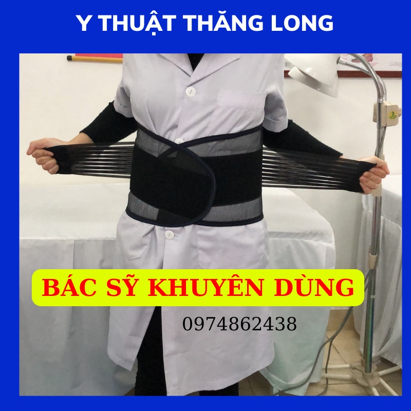 Đai lưng hỗ trợ cột sống, thoát vị đĩa đệm, thoái hóa, béo bụng