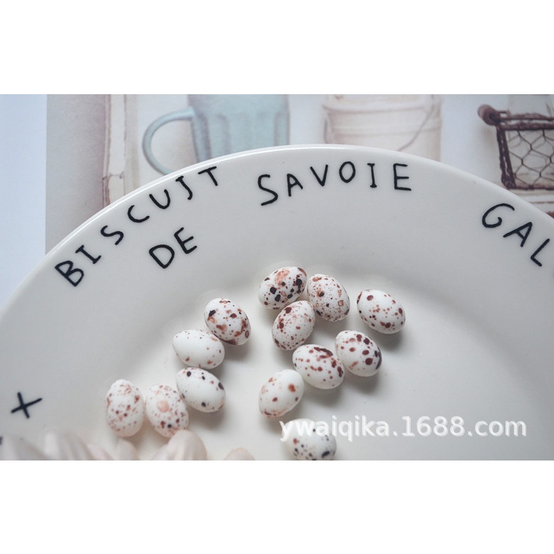 Mô hình Trứng gà, vịt, cút charm slime