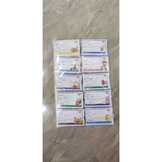 Nhãn vở học sinh hàng đẹp (giao mẫu ngẫu nhiên)