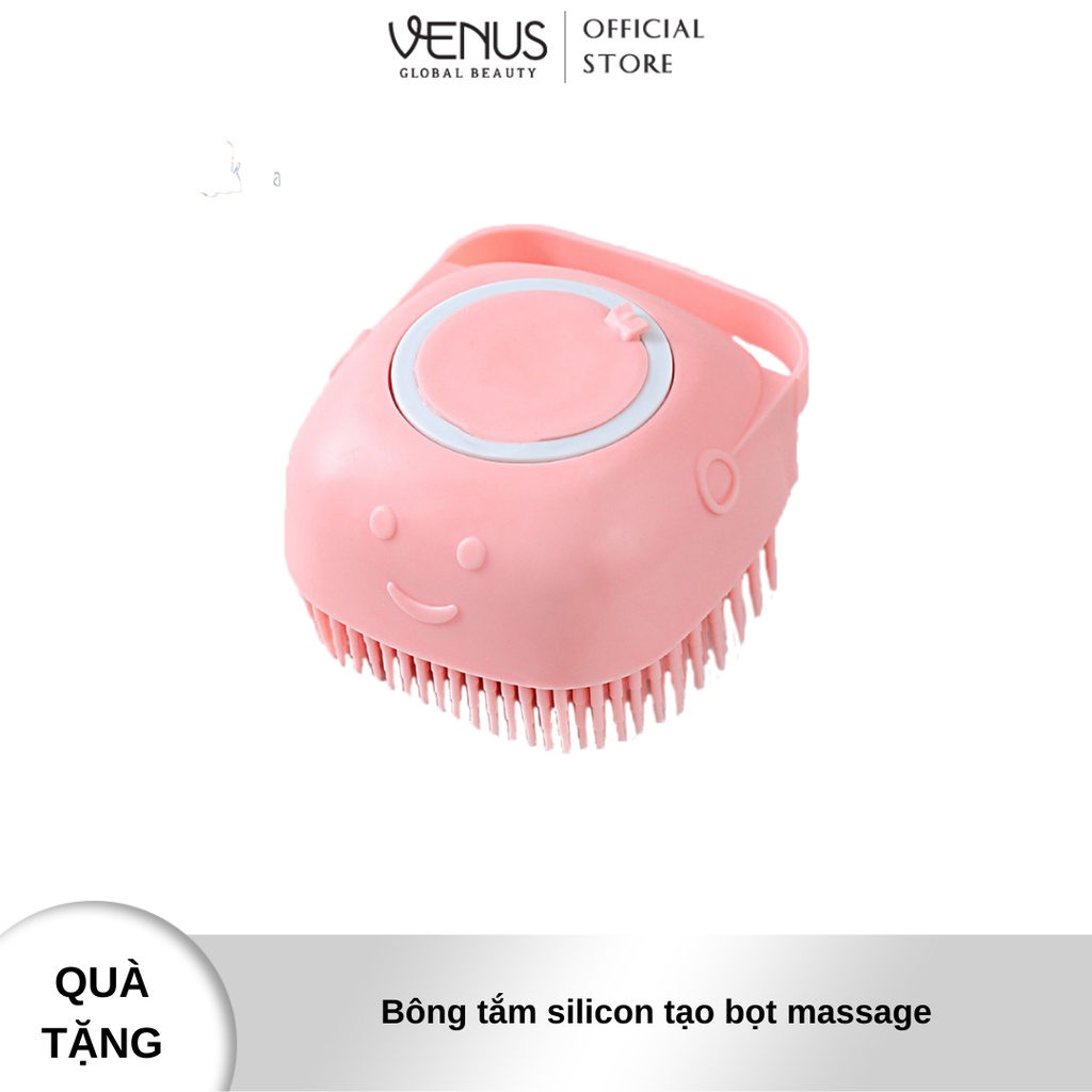 Bông tắm silicon tạo bọt massage