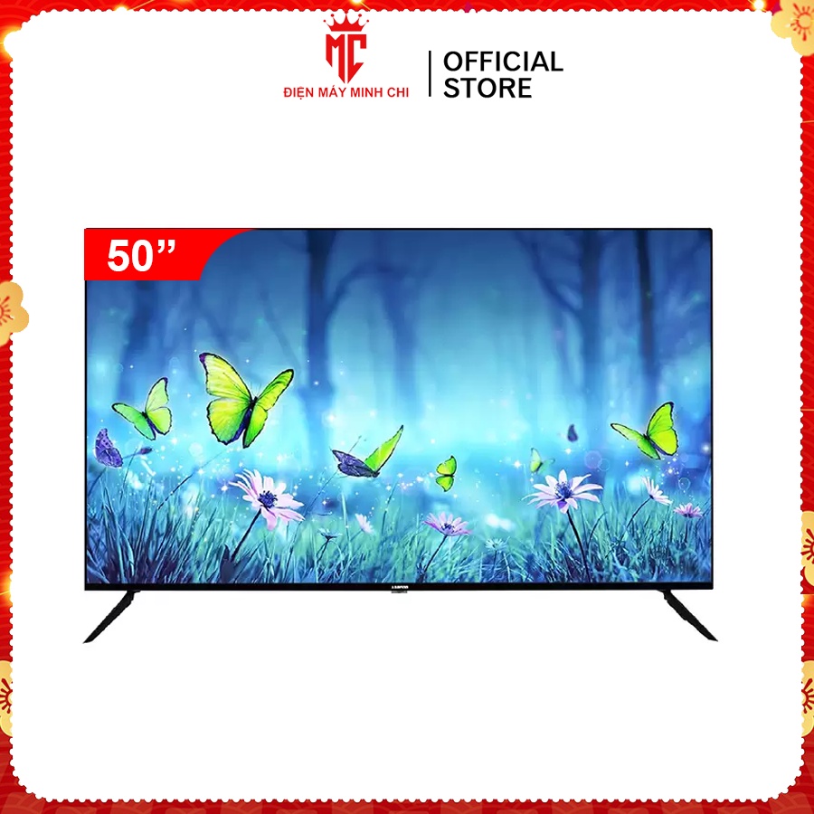 Smart Tivi Asanzo 4K 50 Inch Điều Khiển Giọng Nói Bảo Hành 2 Năm Tại Nhà Model 50U73