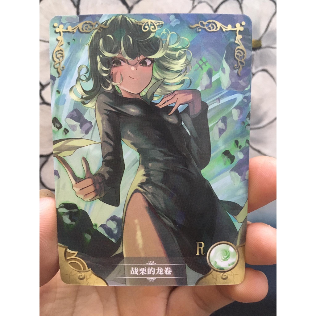 Thẻ bo góc nhân vật Tatsumaki – One Punch Man NS-08 – R