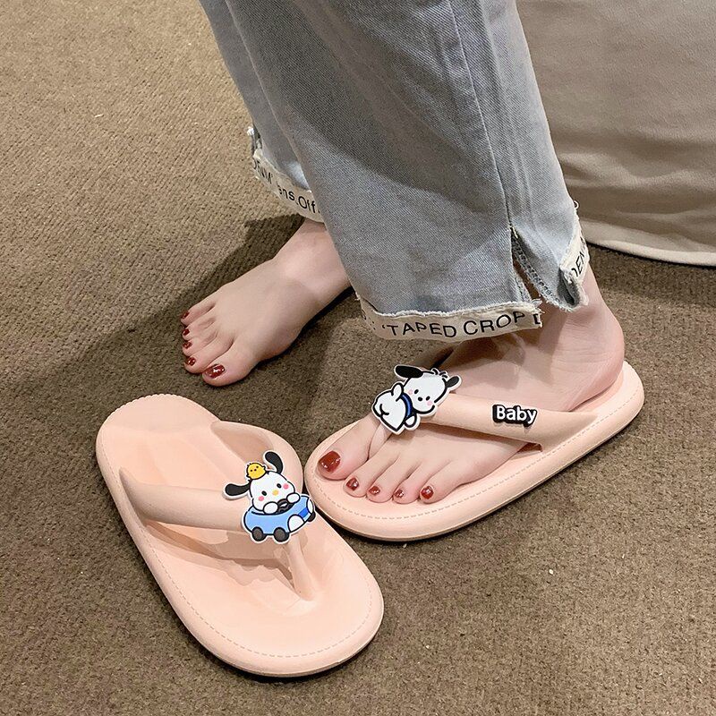 Dép Xỏ Ngón Chống Trượt Thời Trang Mùa Hè Dành Cho Nữ