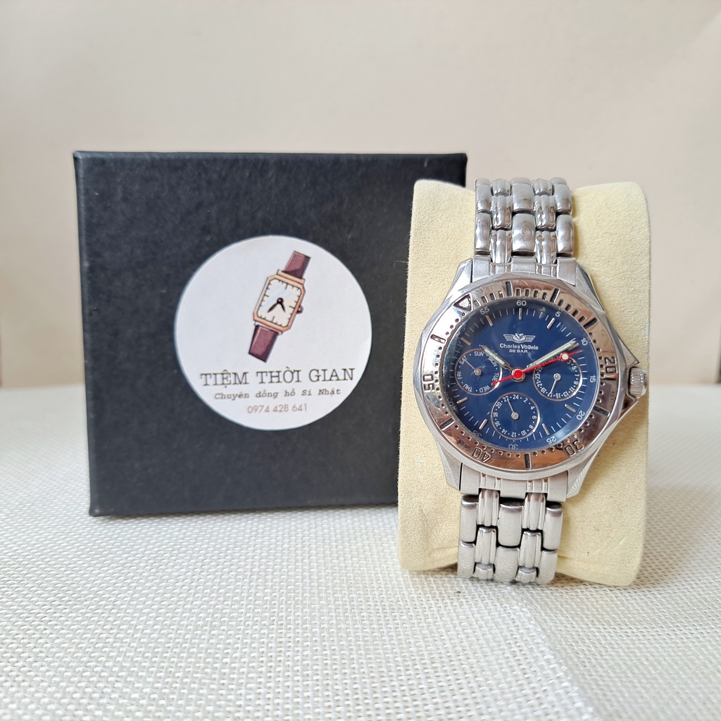 Đồng hồ Si Nhật - Nam - CHARLES VOGELE