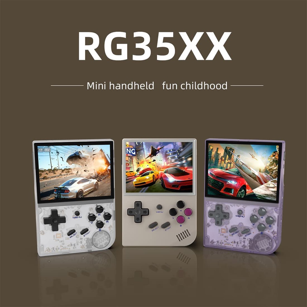 ANBERNIC RG35XX Máy chơi game Retro cầm tay chơi được game PS1 NEOGEO GBA GBC NES SNES...