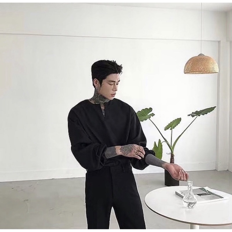 Áo Shirt Nam cổ V Unisex cao cấp