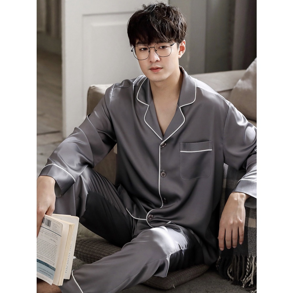 Bộ đồ Pijama lụa mát mịn thấm hút khử mùi T16 - Beemanor