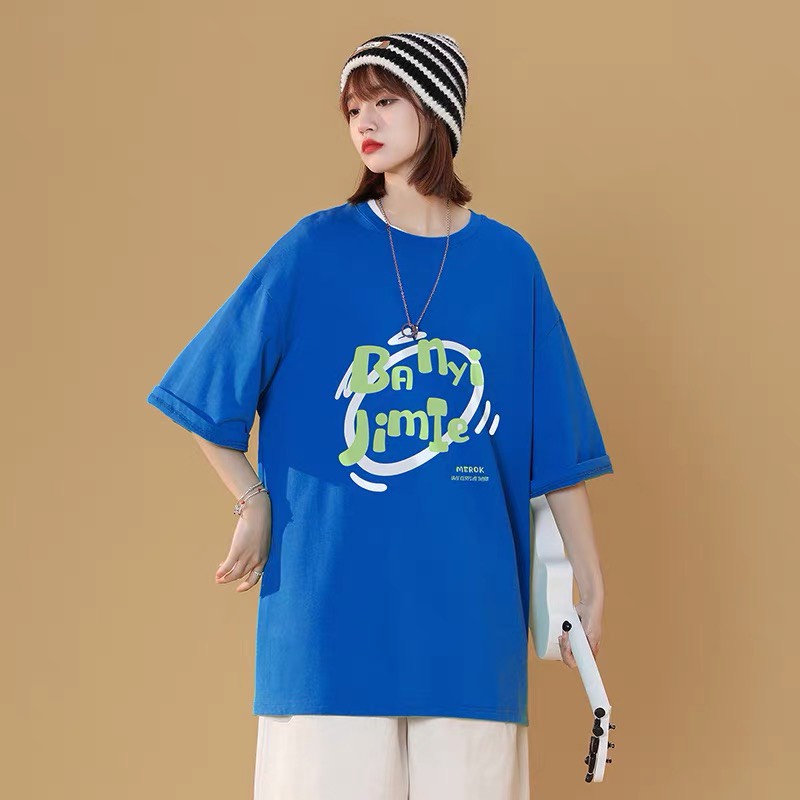 Áo Thun From Rộng Unisex Nam Nữ - APT Unisex - Áo Phông From Rộng , Dáng Thụng, Tay Lỡ Chất Vải Cotton In Trước Ngực