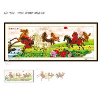 Tranh Đính Đá  Mã Đáo Thành Công Vs013 (180 x 65 cm)