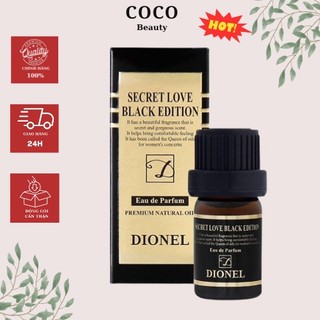 [HÀNG CHÍNH HÃNG] Nước Hoa Vùng Kín Dionel Secret Love Black Edition  Màu Đen (5ml)