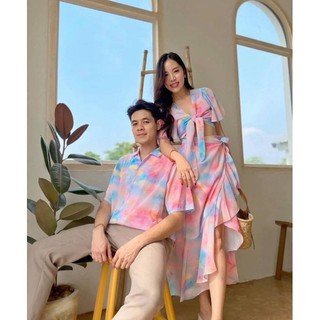 😝😝 set couple đi biển loang màu