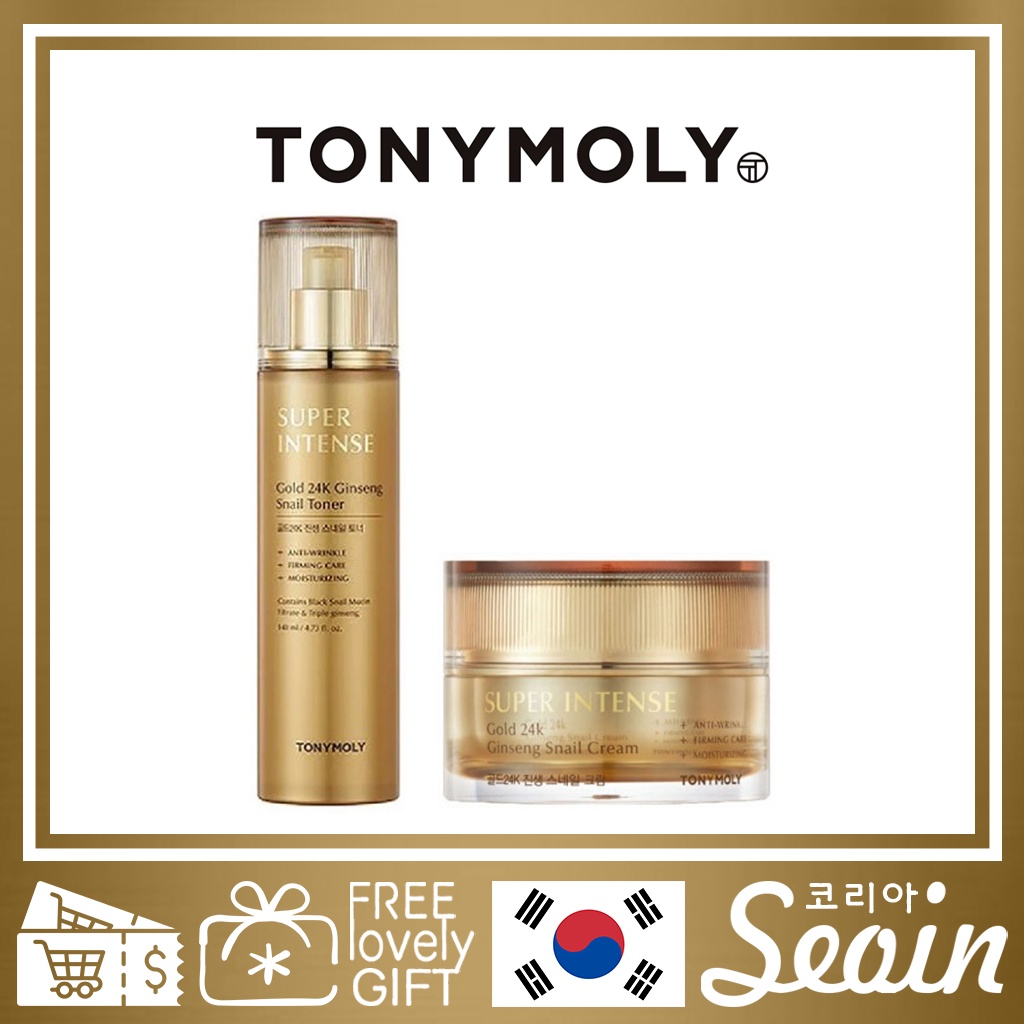 Kem Dưỡng Da Chiết Xuất Nhân Sâm 24K TONYMOLY 140ml / 50ml- Seoin