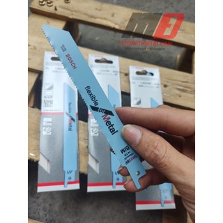 Lưỡi cưa kiếm  (6inch, 9inch) Bosch S1122BF-Sắt 2608656019 (bộ 5 lưỡi)