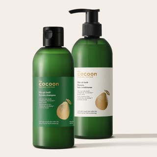 Bộ đôi Dầu Gội  + Dầu Xả bưởi Pomelo Cocoon 310ml ngăn rụng tóc