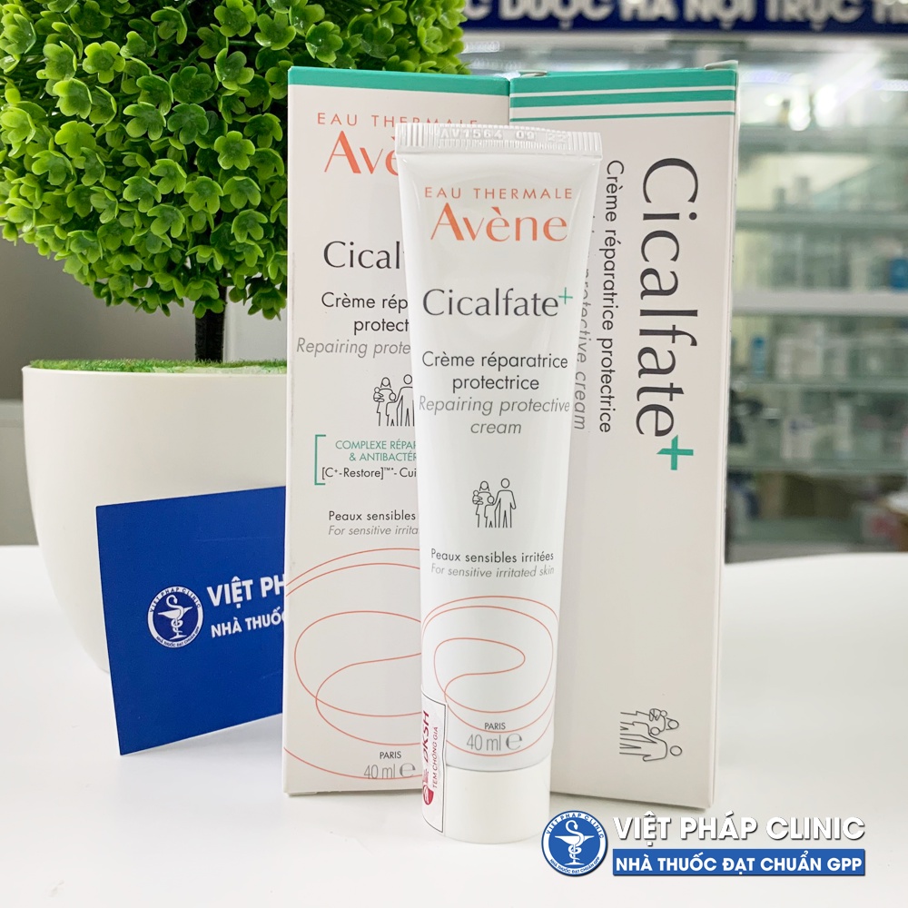 AVENE CICALFATE+ KEM PHỤC HỒI DA LIỀN SẸO GIẢM THÂM