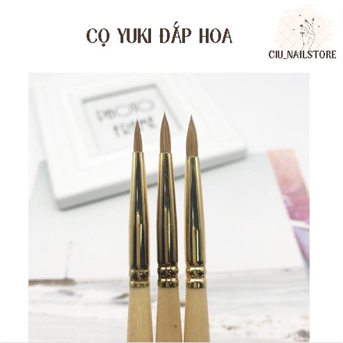Cọ đắp hoa bột Yuki số 2 3 4 CIU_NAILSTORE