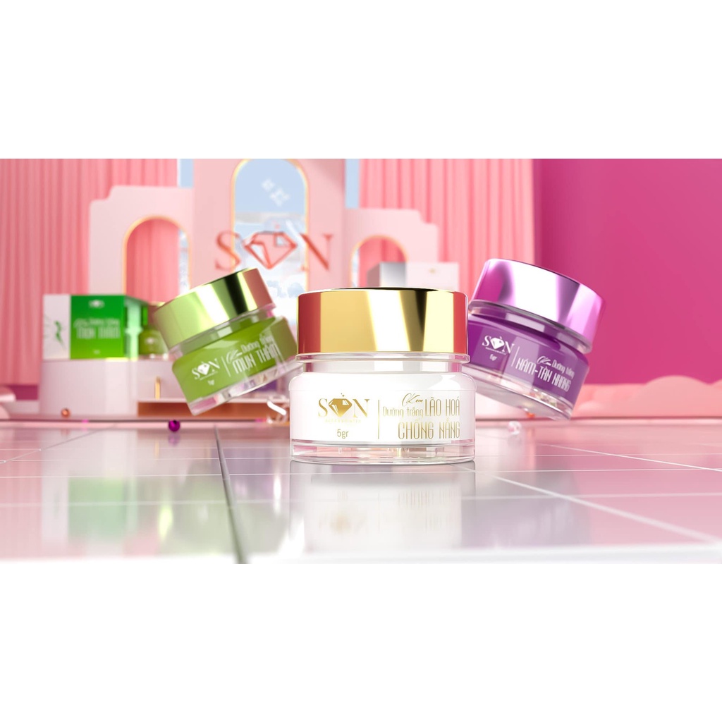 Combo Face SON - Combo Kem Face Mụn Thâm - Combo Giảm Nám Tàn Nhang SON GROUP