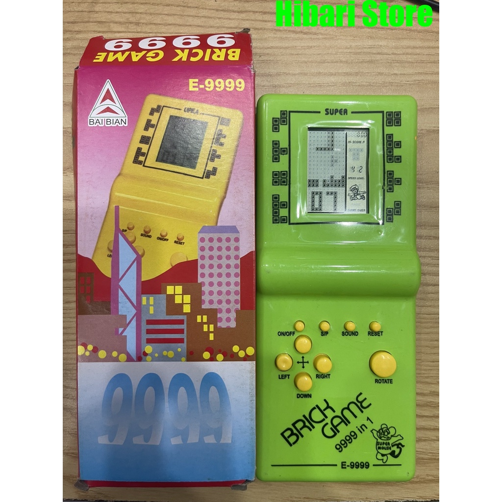 Máy chơi game cầm tay xếp hình Brick Game